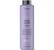 Lakme geltoną atspalvį neutralizuojantis šampūnas plaukams Teknia White Silver Shampoo 1000ml